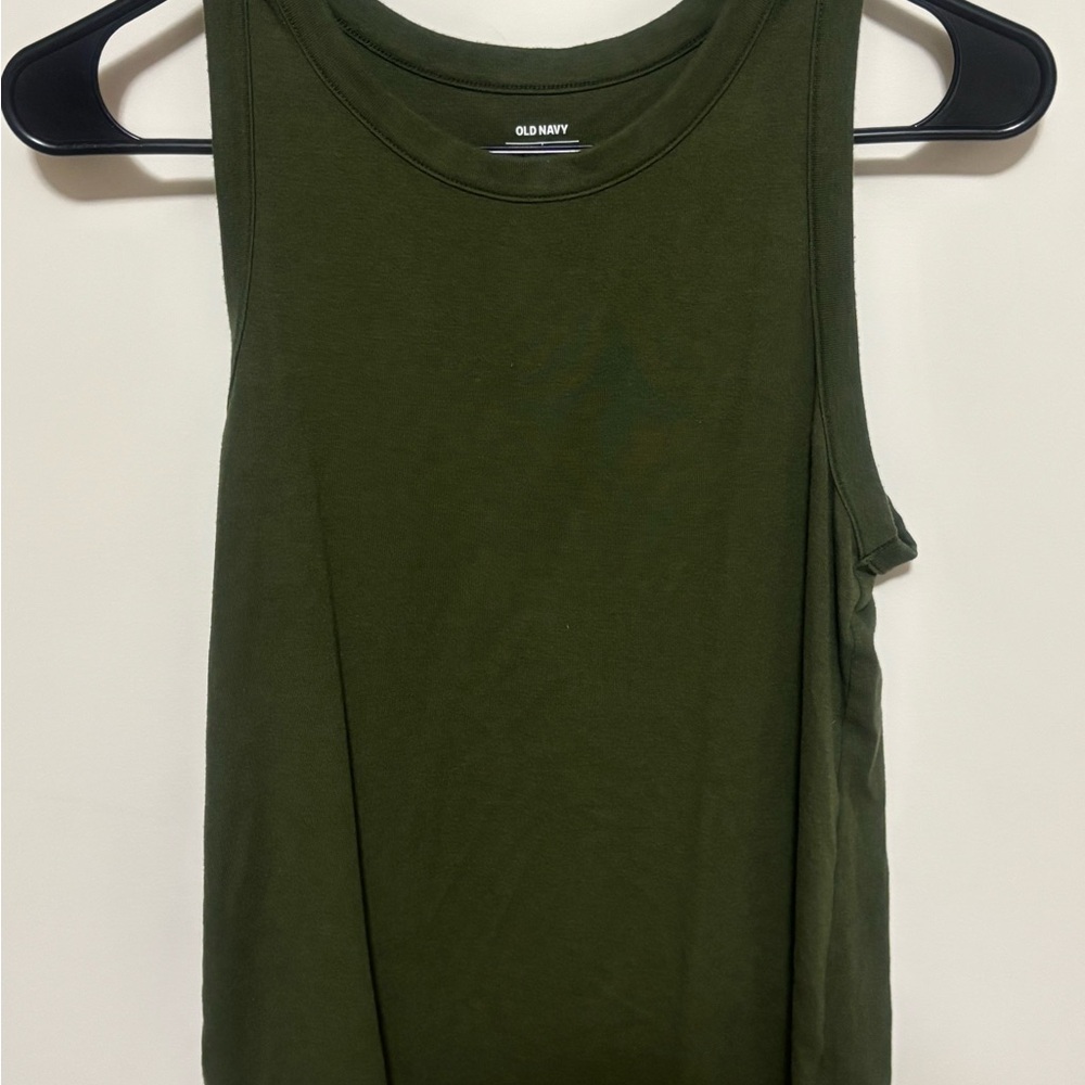GUC Old Navy Green Sleeveless Tank Top